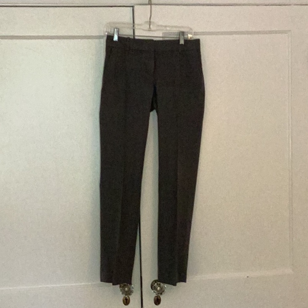 Size 2 gray j crew trousers from the early 2000s